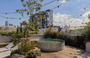 דירת גג לאירוח מושלם בתל אביב כנסי